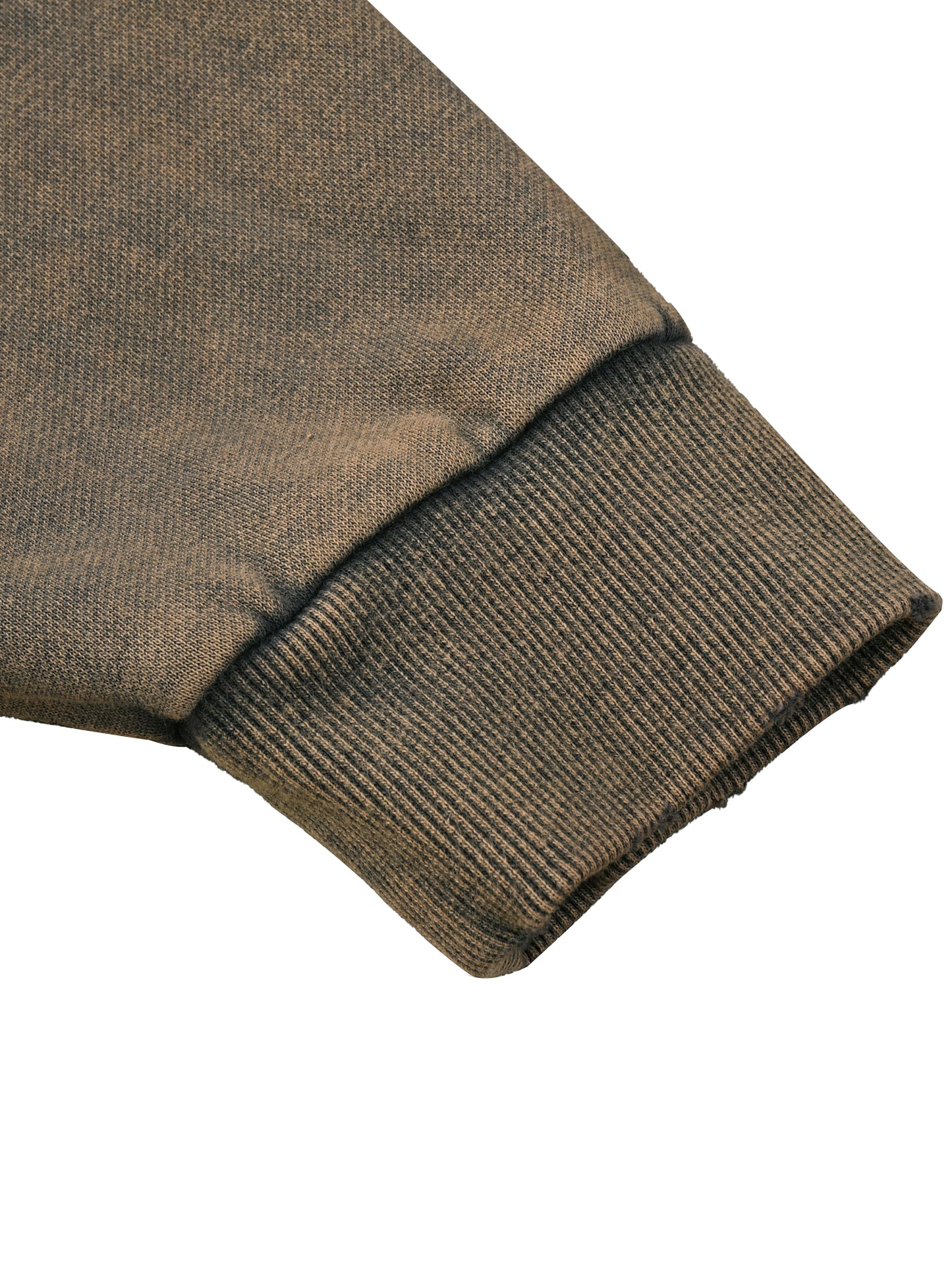 Sagrado Corazón—  
Vintage Washed Frayed-Hem Hoodie