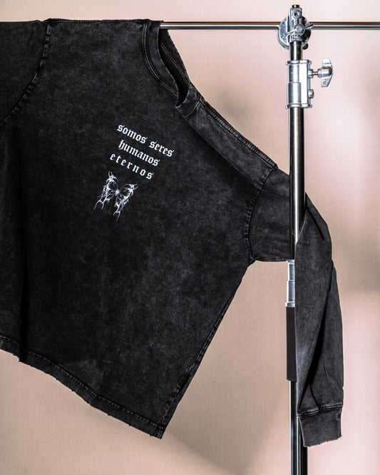 Eternal Beings - Oversize Long Sleeve in Black