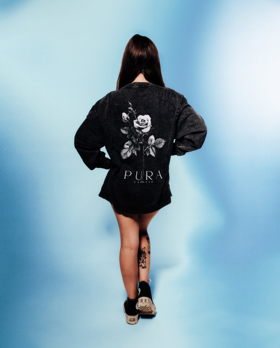 Eternal Beings - Oversize Long Sleeve in Black